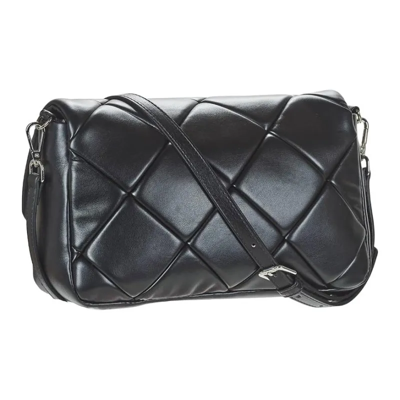MINELLI Synthetic Material Shoulder Bag Women's Black-3