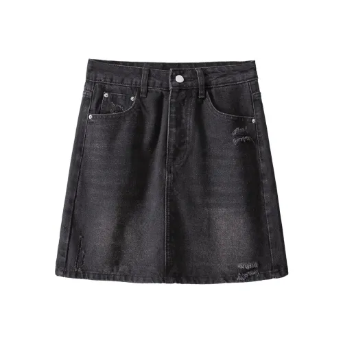 YUNFEIXIU Denim Short Skirts Women's