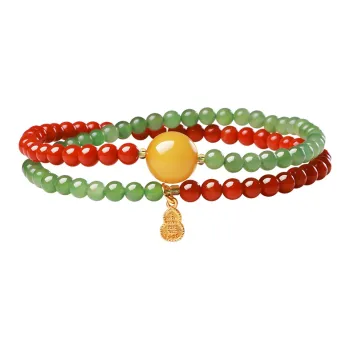 YINXIANGMOU Hetian Jade Bracelets Jasper Women's