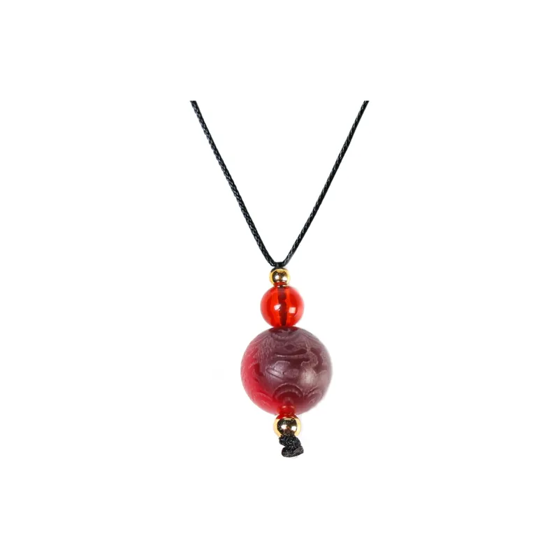 XUWU White Jade Bodhi Necklaces Unisex-0