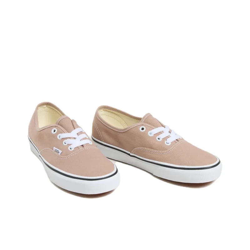 Vans Authentic Slip Resistant Shock Absorbers With Abrasion Resistant Properties Low Top Skateboard Shoes Unisex Brown-2