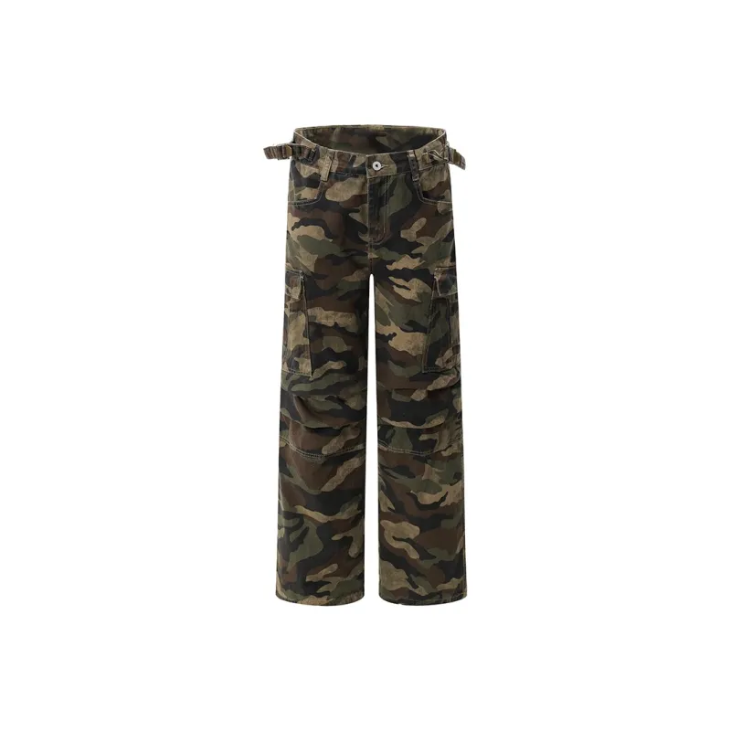 ELCORO Jeans Unisex Camouflage-0