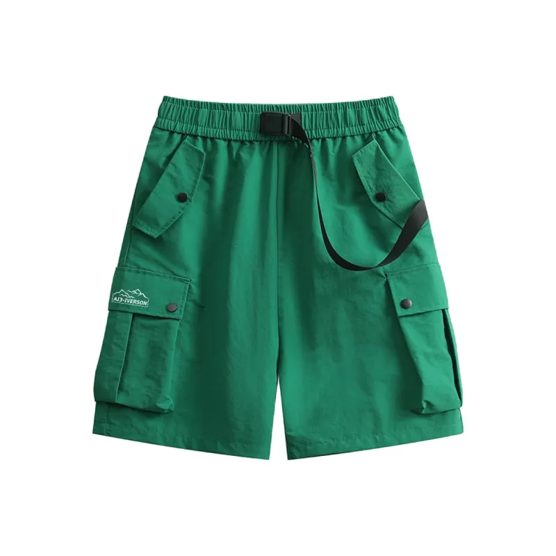 AI3 Iverson China Series Cargo Shorts Unisex-0