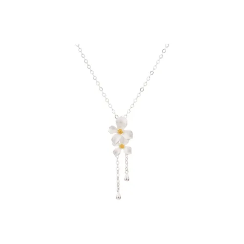 Shunqin Silver Building 999 Fine Silver Sterling Silver Necklaces Women's