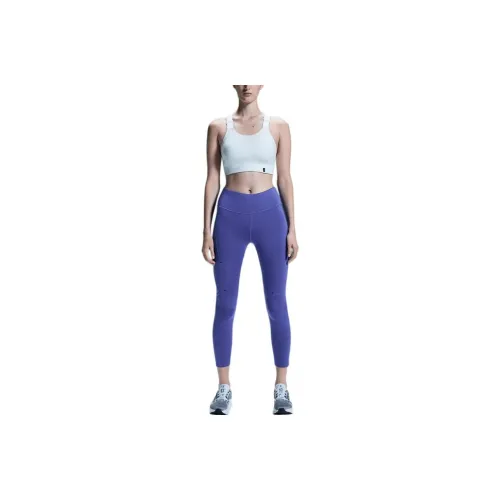 On Performance Tights 7/8 Sports Pants Women's Iris Purple