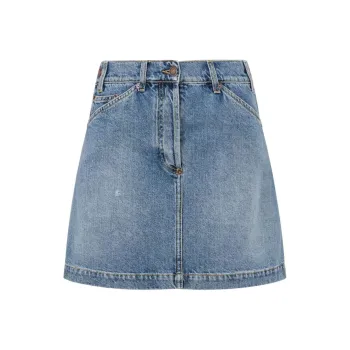 MOSCHINO Denim Mini Skirt