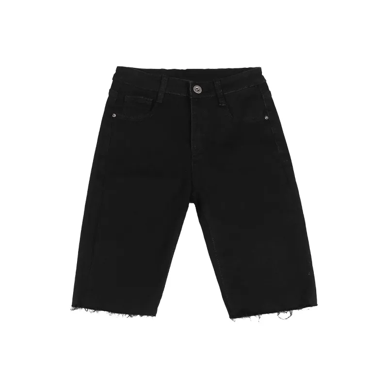 KAISER Denim Shorts Women's Black-0