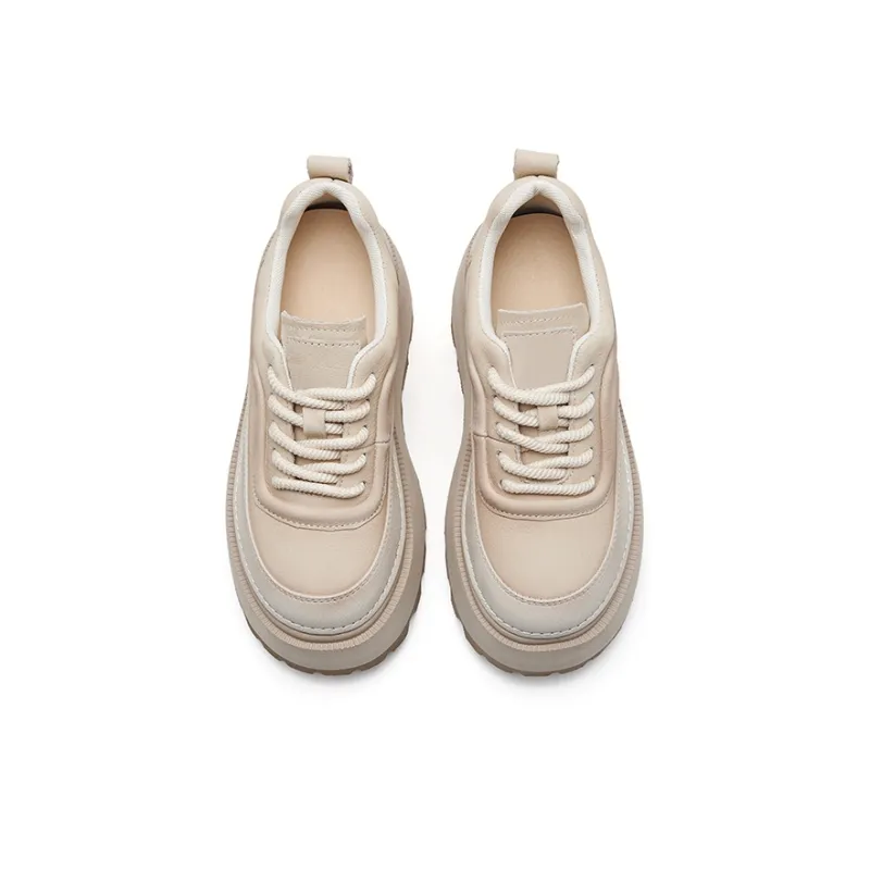 BURGELY Lightweight Height Increasing Low Top Casual Shoes Women's-12