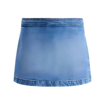 ALICE+OLIVIA Denim Shorts Women's Sky Blue