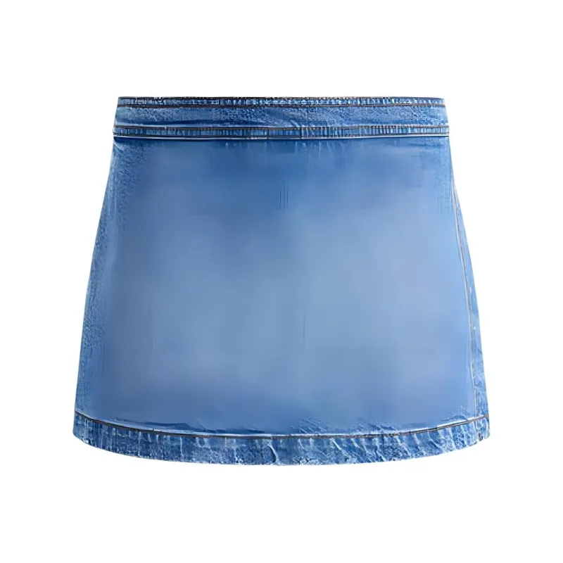 ALICE+OLIVIA Denim Shorts Women's Sky Blue-0