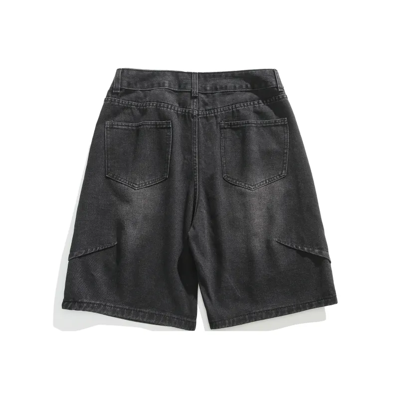 REXSHION Denim Shorts Unisex-2