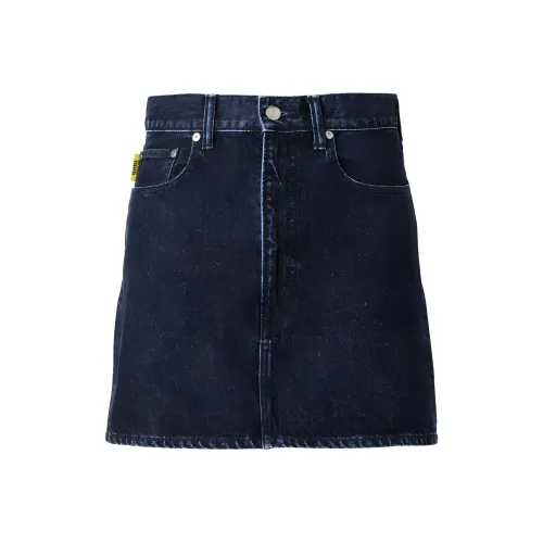 Onitsuka Tiger SS25 Denim Short Skirts Women's Blue