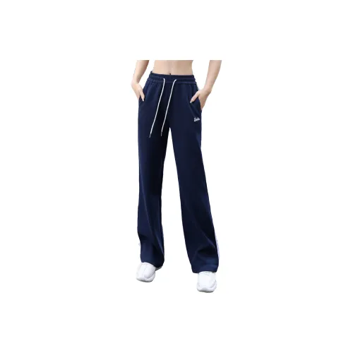 Barbie Sports Pants Women's Navy Blue[Thickened]
