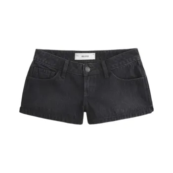 Hollister Denim Shorts Women's Black