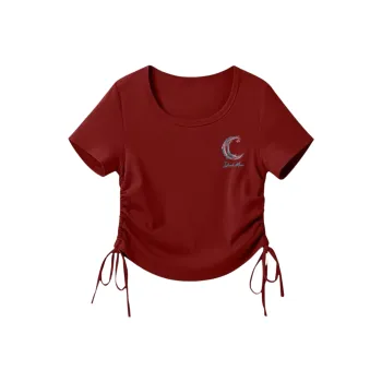 Cotton Gene Set in Sleeve T Shirt Women's