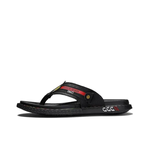 Eminu Slip Resistant Flip Flops Men's