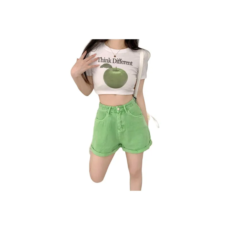 7 SEVFUN Denim Shorts Women's-12