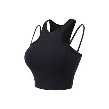 Lan Pattern Sports Underwear Women's Black
