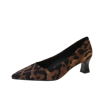 Zomila Casual Single Shoes Women's Leopard Print