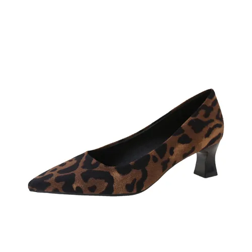 Zomila Casual Single Shoes Women's Leopard Print