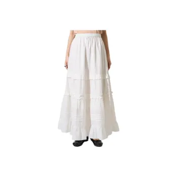 FREAK'S STORE Casual Long Skirt Women's White