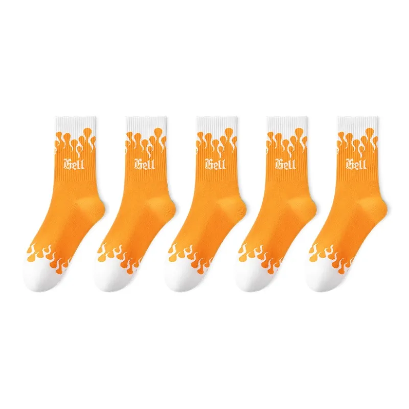 LUOLIAN Basketball Socks Men's 5 Pack-10