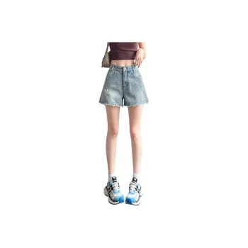 SITOL Denim Shorts Women's Blue