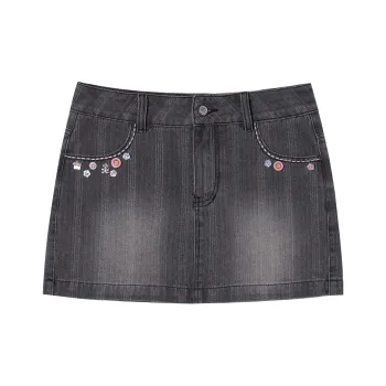 I'M ONE Denim Short Skirts Women's