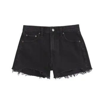 Abercrombie＆Fitch Denim Shorts Women's Black