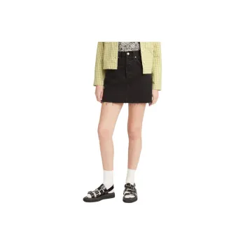 Levi’s Denim Short Skirts Women's Black