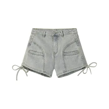 SONGS ALONG Denim Shorts Women's