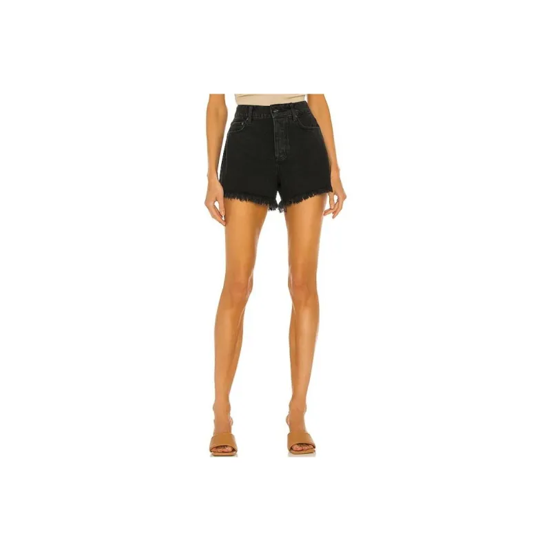 PAIGE Denim Shorts Women's Black-0