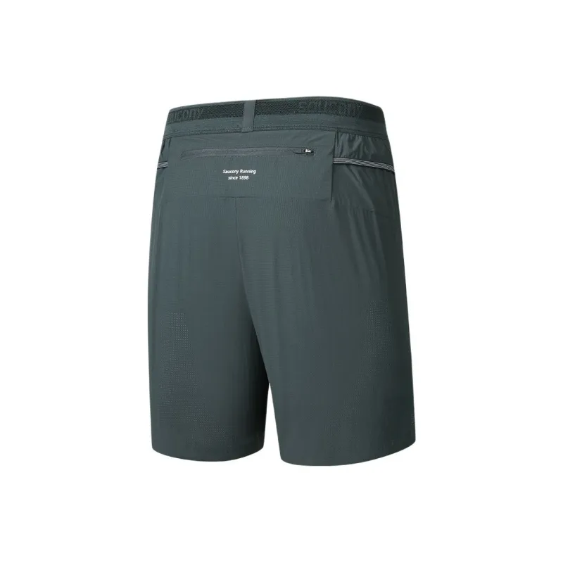 Saucony Sports Shorts Unisex Mist Gray-1