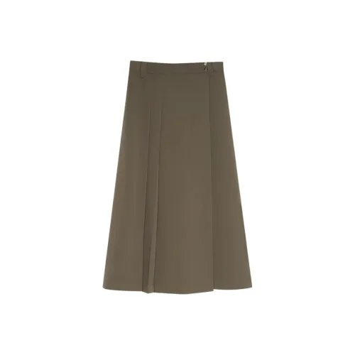 SOLIGHTER Casual Long Skirt Women's