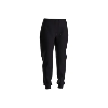 DECATHLON 500 Series KIPRUN Sports Pants Women's Smoky Black