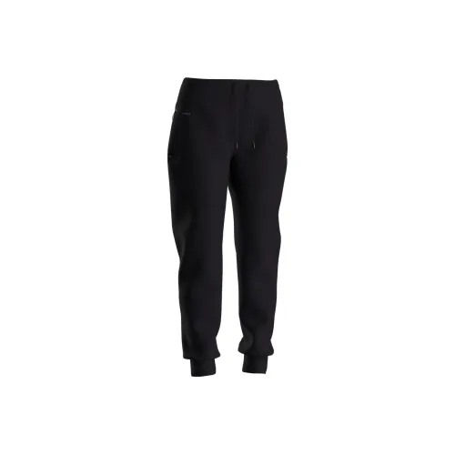 DECATHLON 500 Series KIPRUN Sports Pants Women's Smoky Black