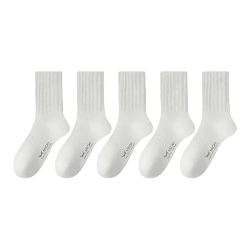 MIIOW Knee High Socks Unisex 5 Pack-0