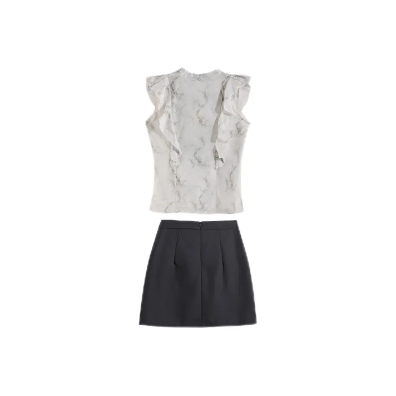 ABBY GODDESS Two Piece Skirt Sets Women's-1