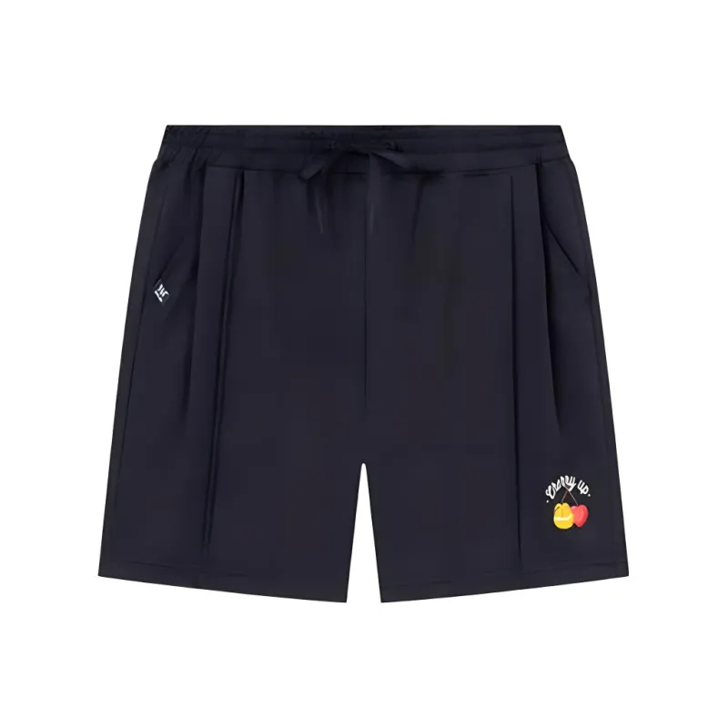 361° x JIAFEIMAO,LIANMINGKUAN Sports Life Collection Sports Shorts Women's Super Black-0