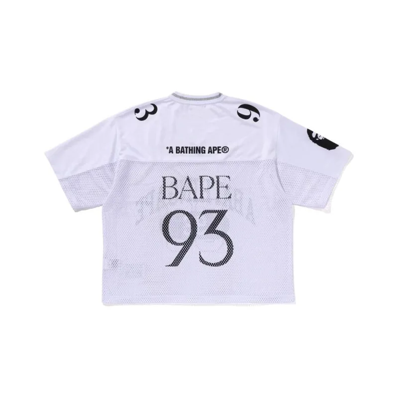 Bape Line Camo Multi Logo Relaxed Fit Football Jersey-3