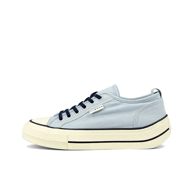 ZSBELLA Anti Slip Wear Resistant Low Top Canvas Shoes Women's-4