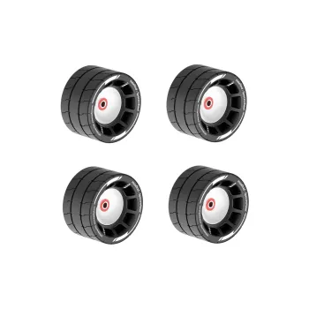 MAXFIND Skateboard Wheels Double Kick Skateboard, Single Kick Longboard, Land Surfboard, Fish Skateboard Polyurethane