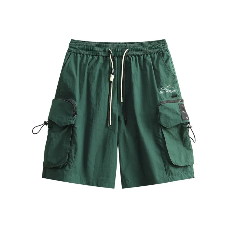 AI3 Iverson China Series Cargo Shorts Unisex-12