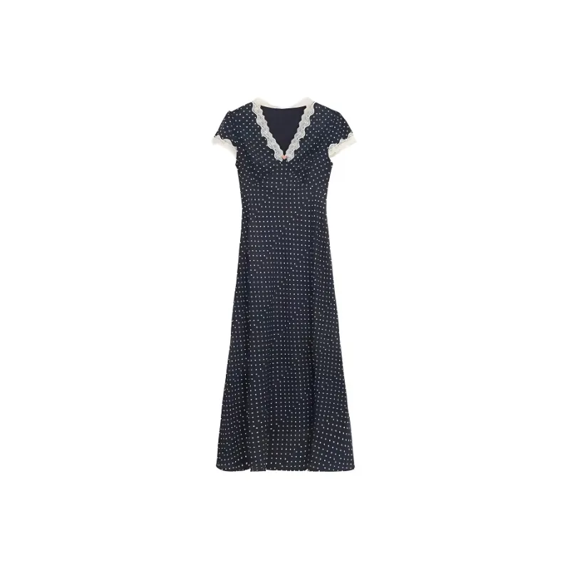 DOSOHEB Short Sleeved Dress Women's-0