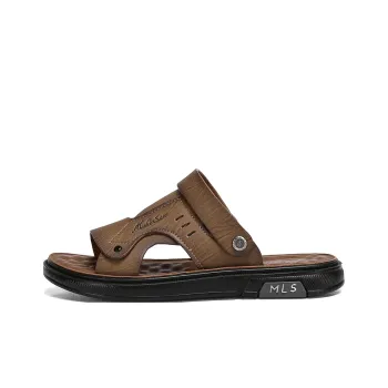 Mulinsen Beach Sandals Men Brown/Black