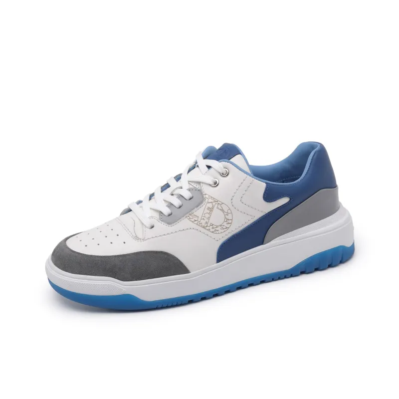 Chrisdien Deny Low-Top Skateboard Shoes Men's White-7