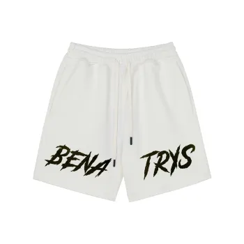 BENATRY Casual Shorts Unisex White