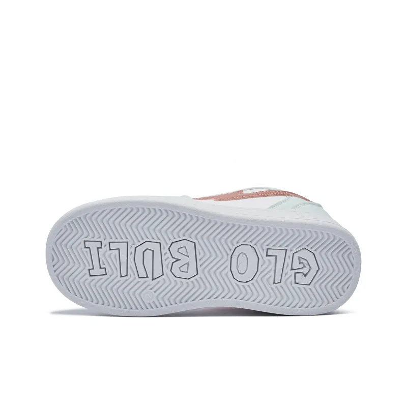 VKOI 1999 Slip Resistant, Lightweight, And Breathable Low Top Skateboard Shoes Women's Beige Cyan-6