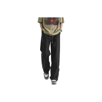 SIL VITIN Casual Pants Unisex Black