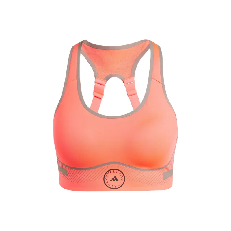 Adidas Logo print Padded Sports Bra-0